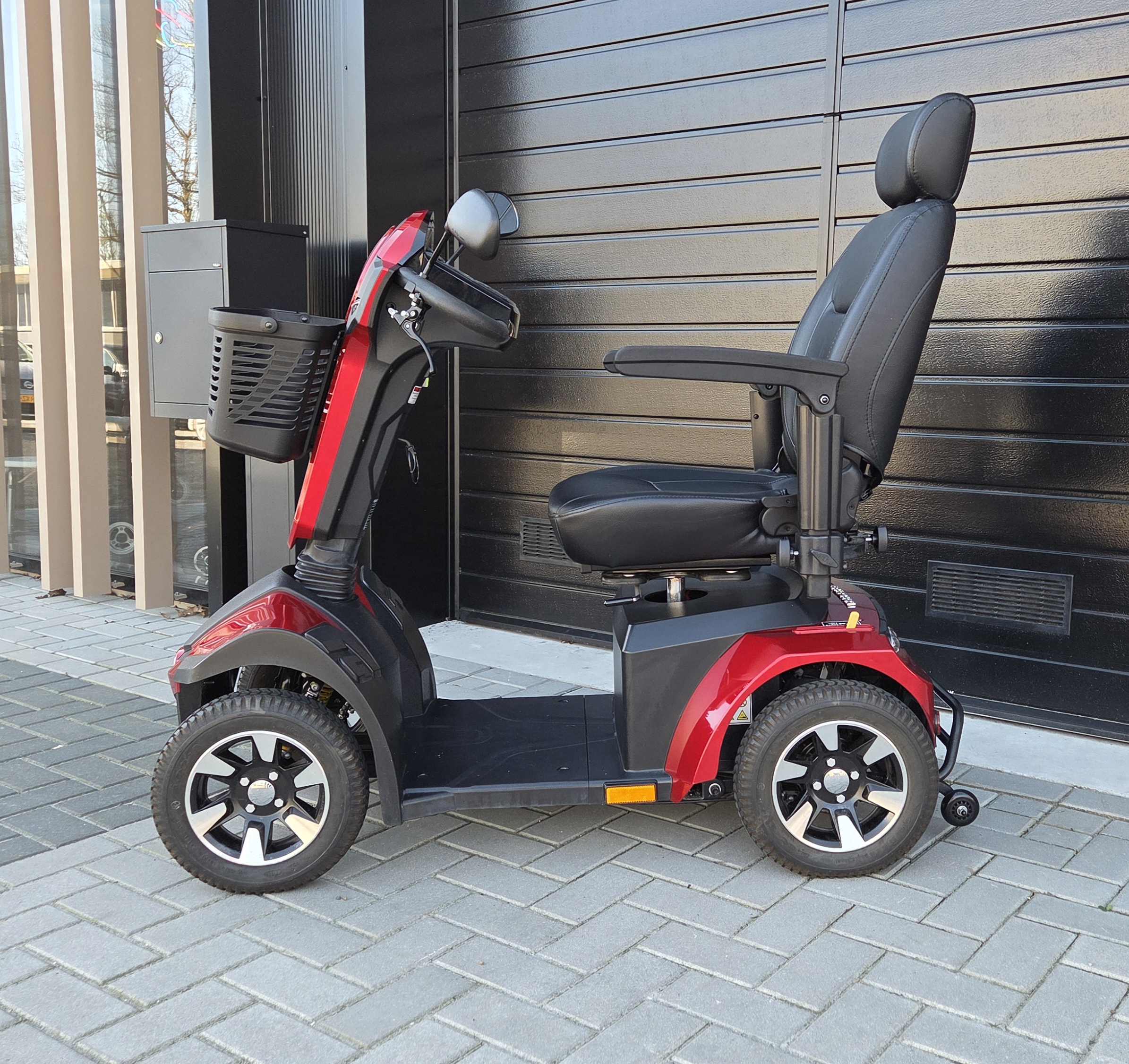 Scootmobiel Vermeiren Mercurius 4D - 15km/u - Rood - Afbeelding 2
