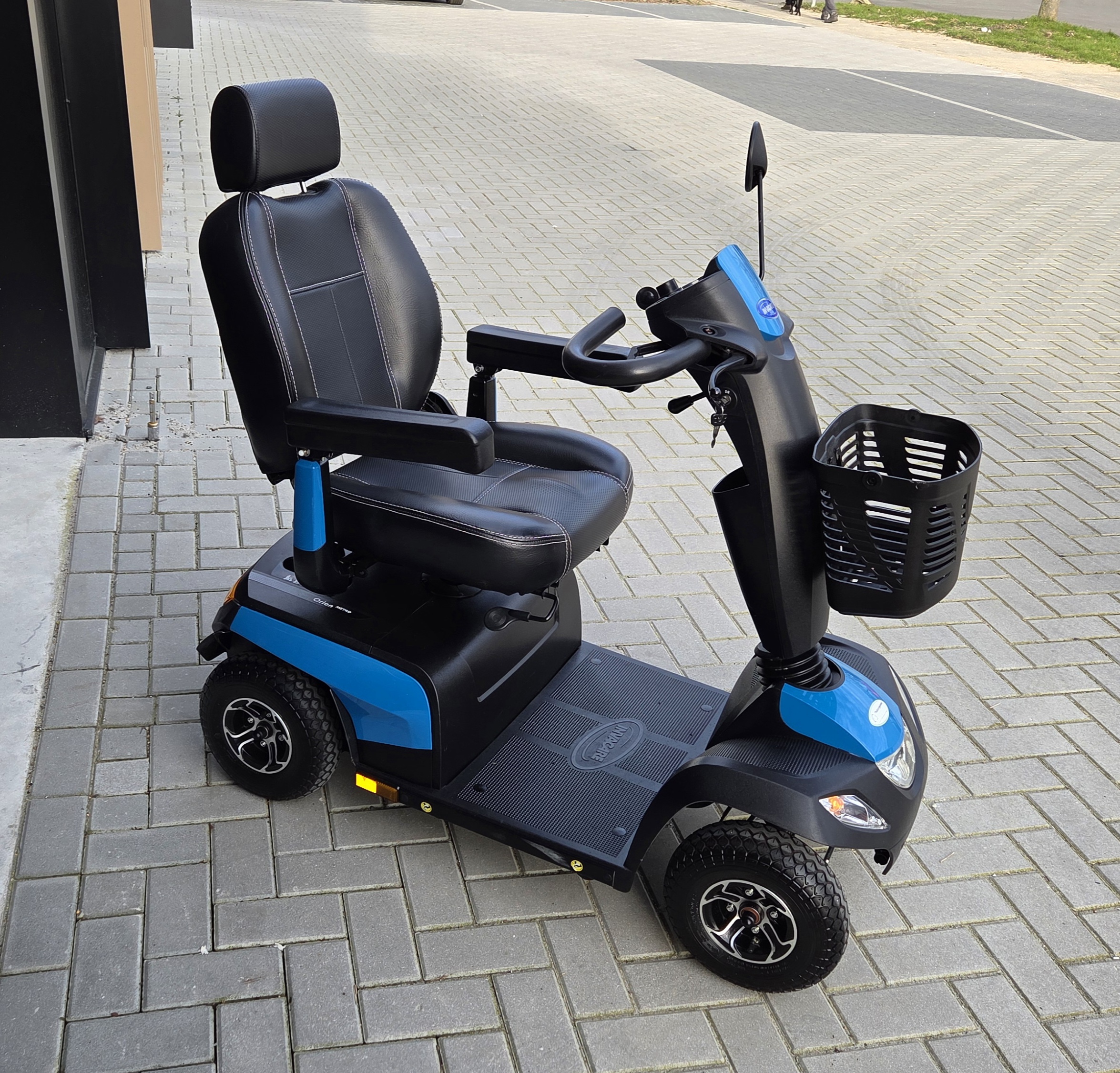 Invacare Orion Metro 4 - Blauw - 15km/u - Afbeelding 3