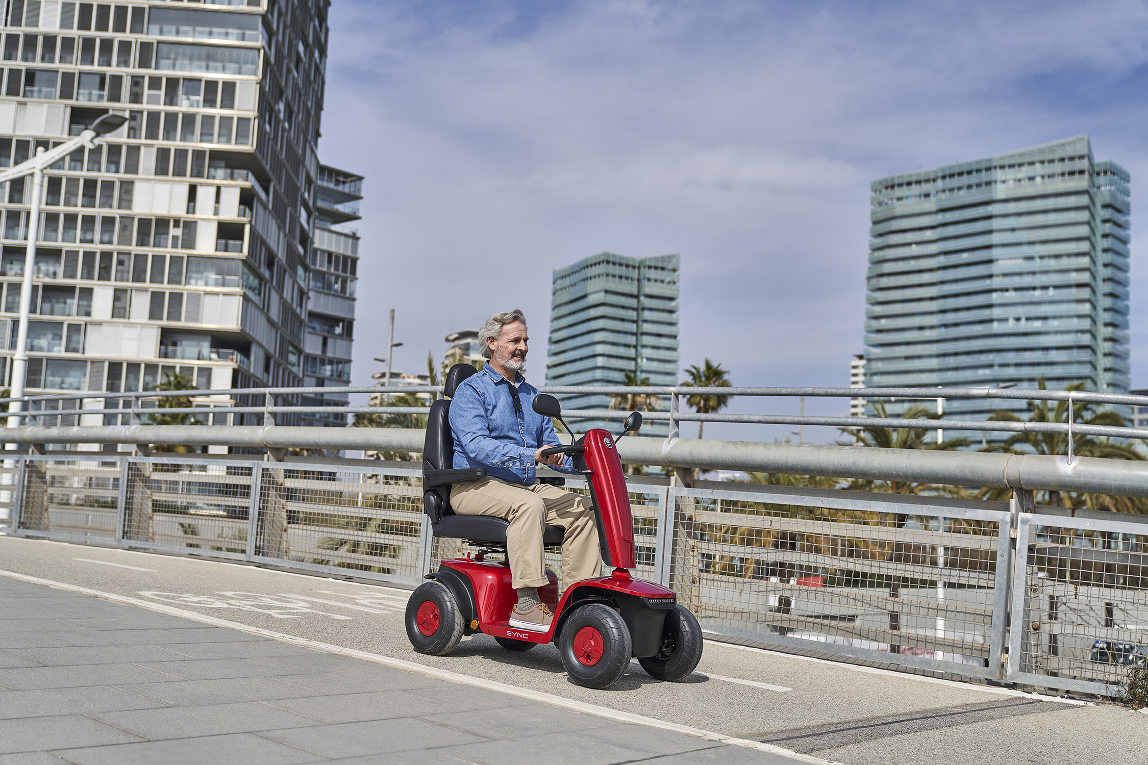 Scootmobiel Vermeiren Sync - 15km/u - Afbeelding 2