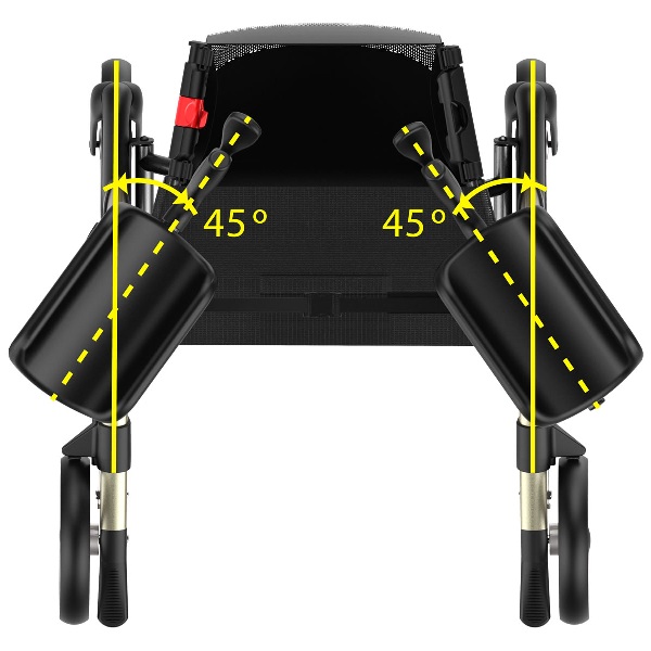 Rehasense Navigator Armschaal rollator - Draaibare armschalen - Afbeelding 2
